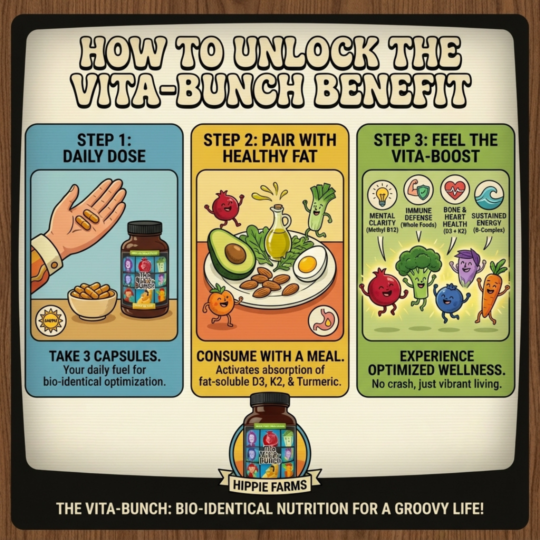 The Vita-Bunch Whole Food Multi-Vitamin for All Adults