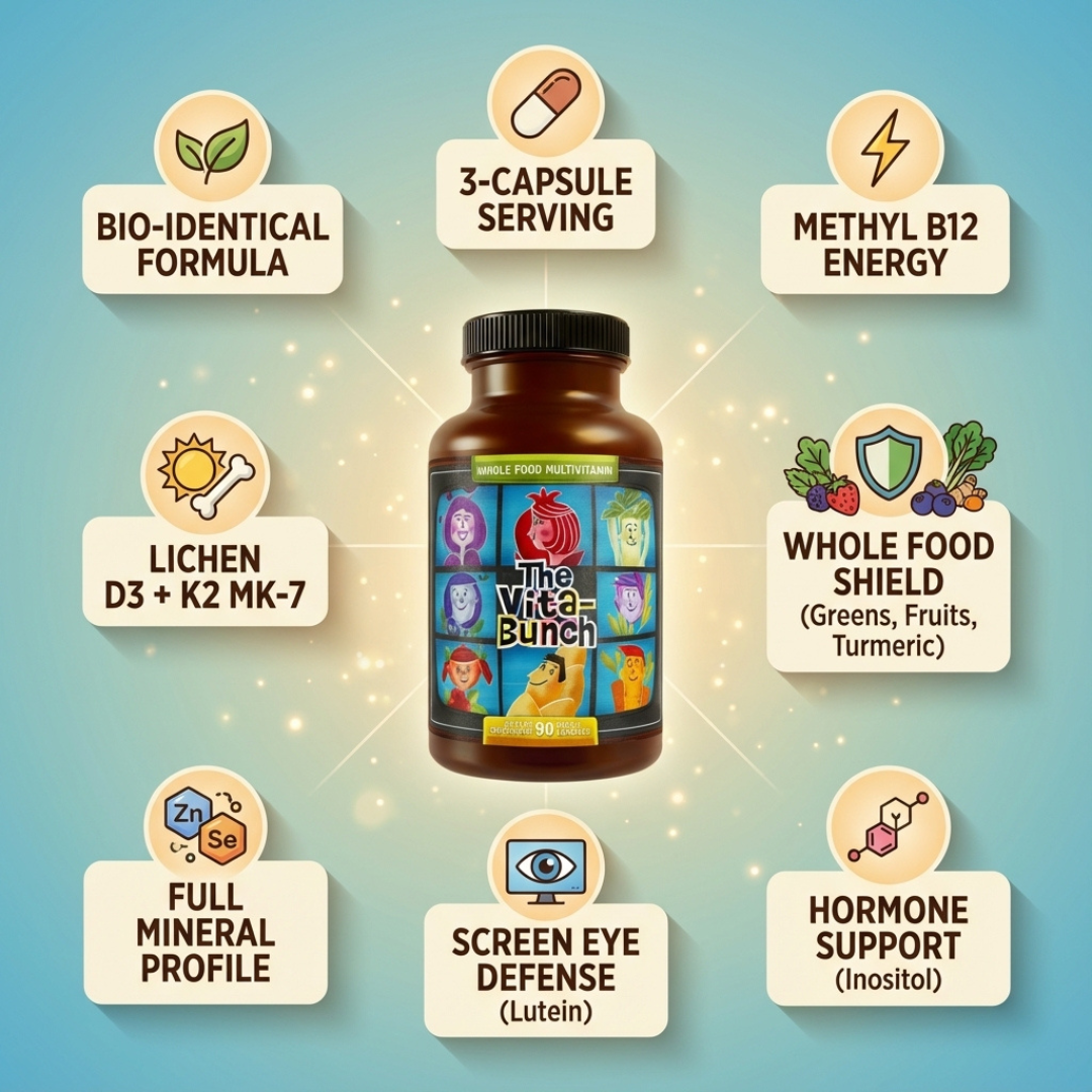 The Vita-Bunch Whole Food Multi-Vitamin for All Adults