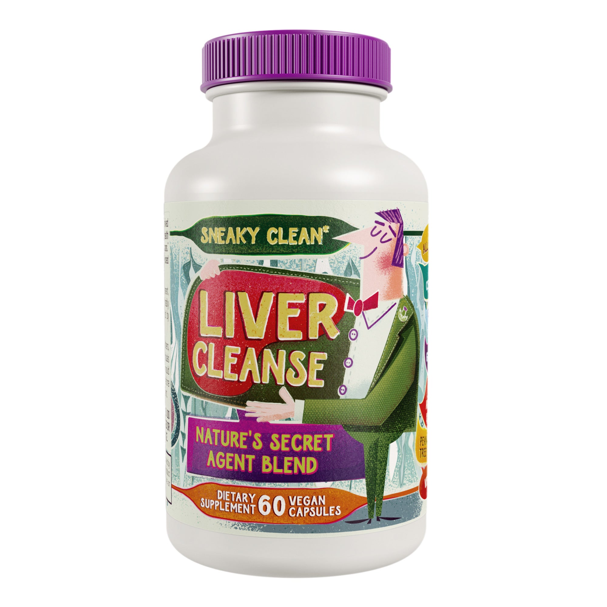 Liver Cleanse - Nature's Secret Agent Blend with Milk Thistle