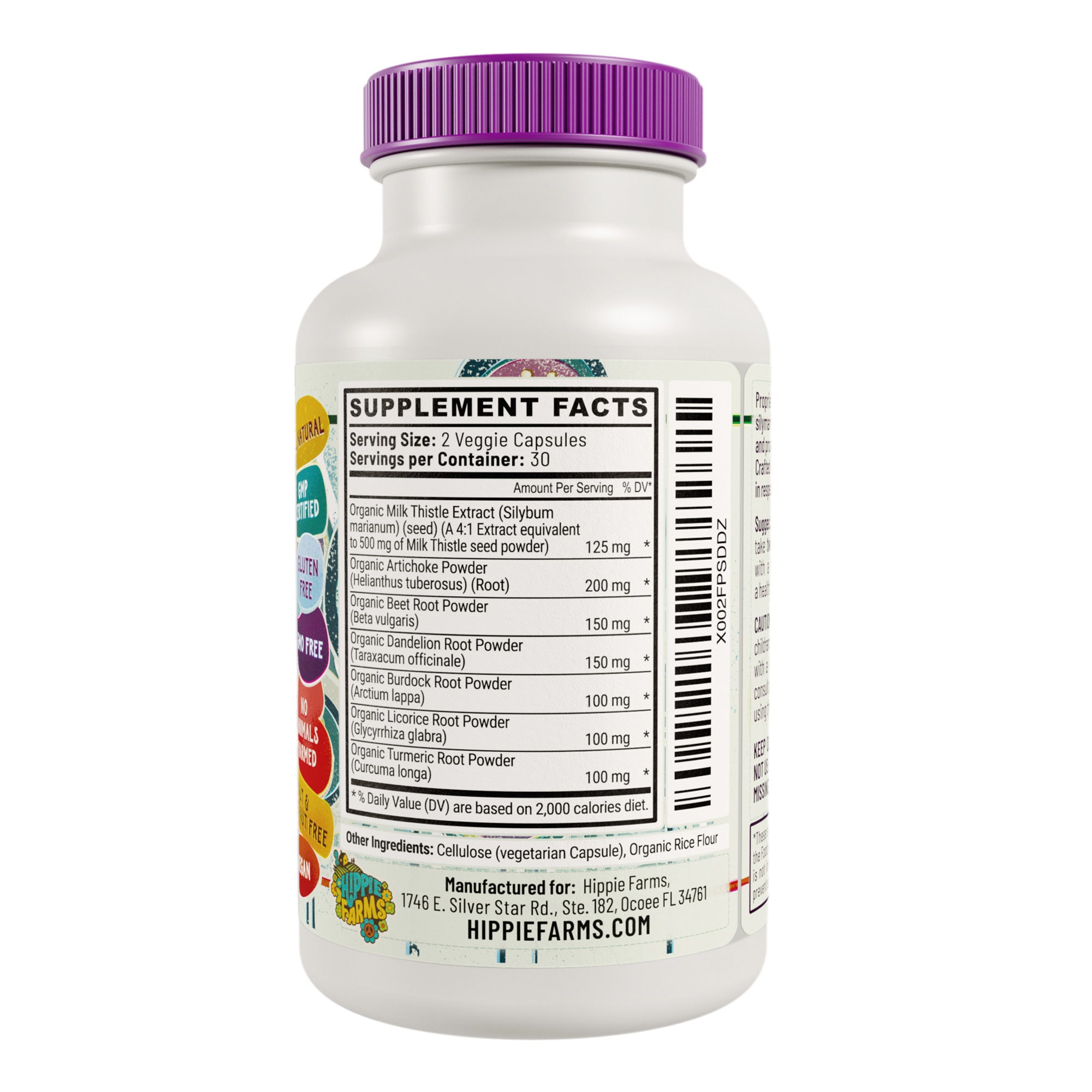 Liver Cleanse - Nature's Secret Agent Blend with Milk Thistle