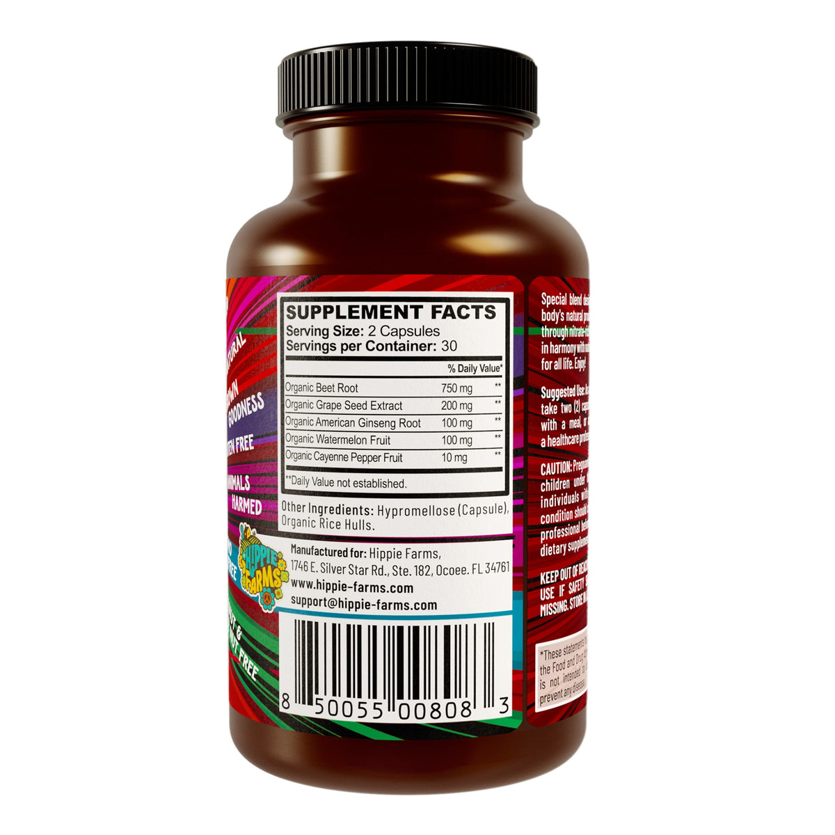 Beet Root & Friends Happy Heart Blend bottle