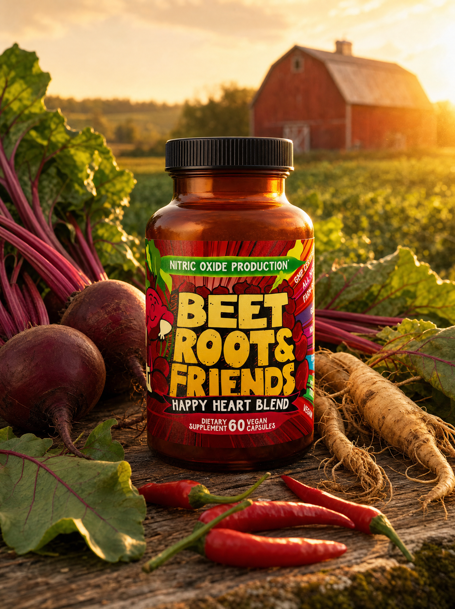 Beet Root and Friends farm