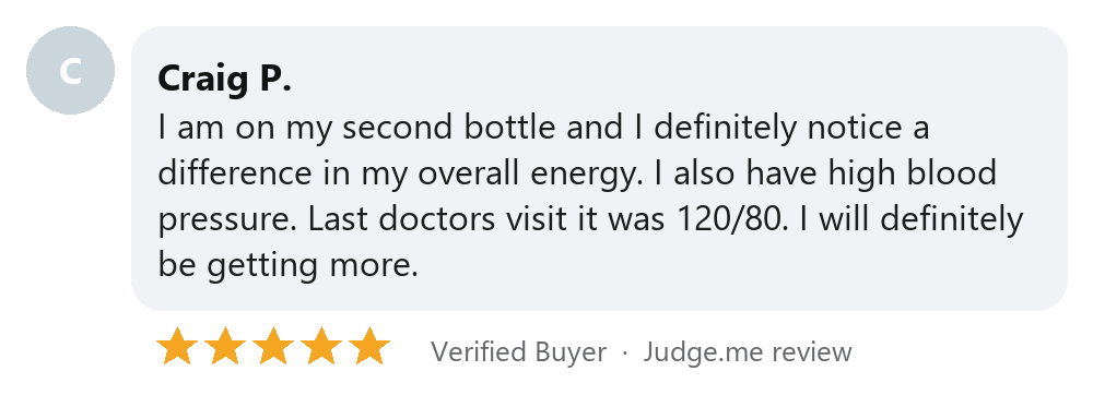 Verified Judge.me review card
