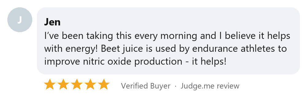 Verified Judge.me review card