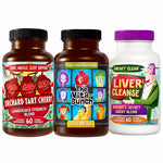 Best Sellers Bundle: the bundle's Hippie Farms supplement bottles side by side