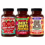 Forever Young Bundle: the bundle's Hippie Farms supplement bottles side by side