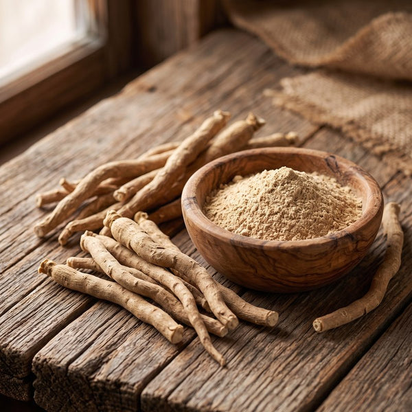ORGANIC ASHWAGANDHA ROOT · 1,000MG
