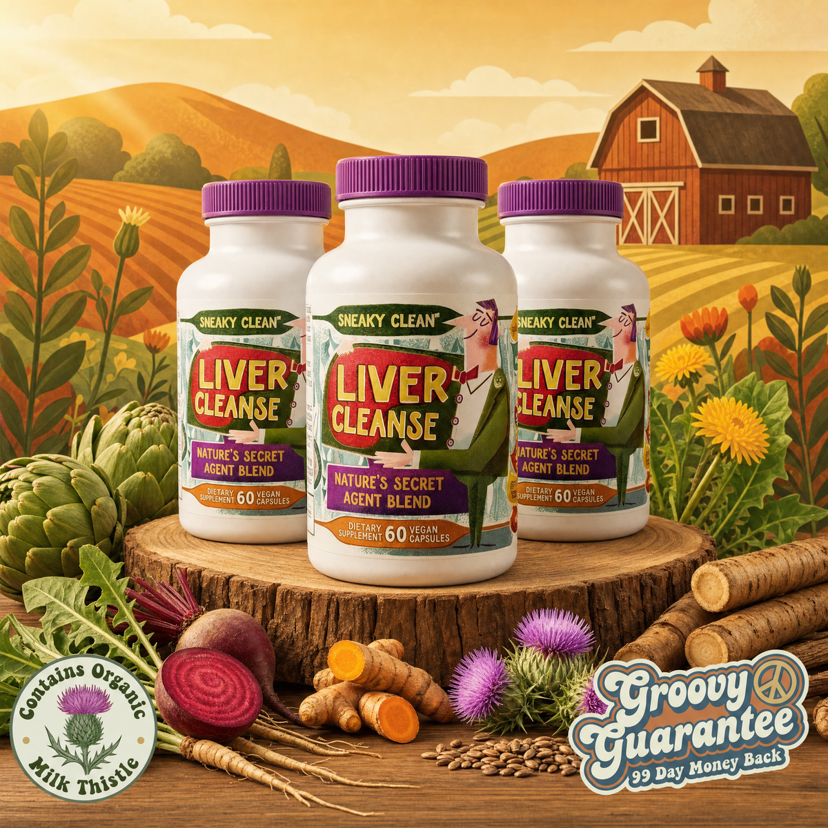 Liver Cleanse 3-Pack Special - Buy 2 Get 1 Free