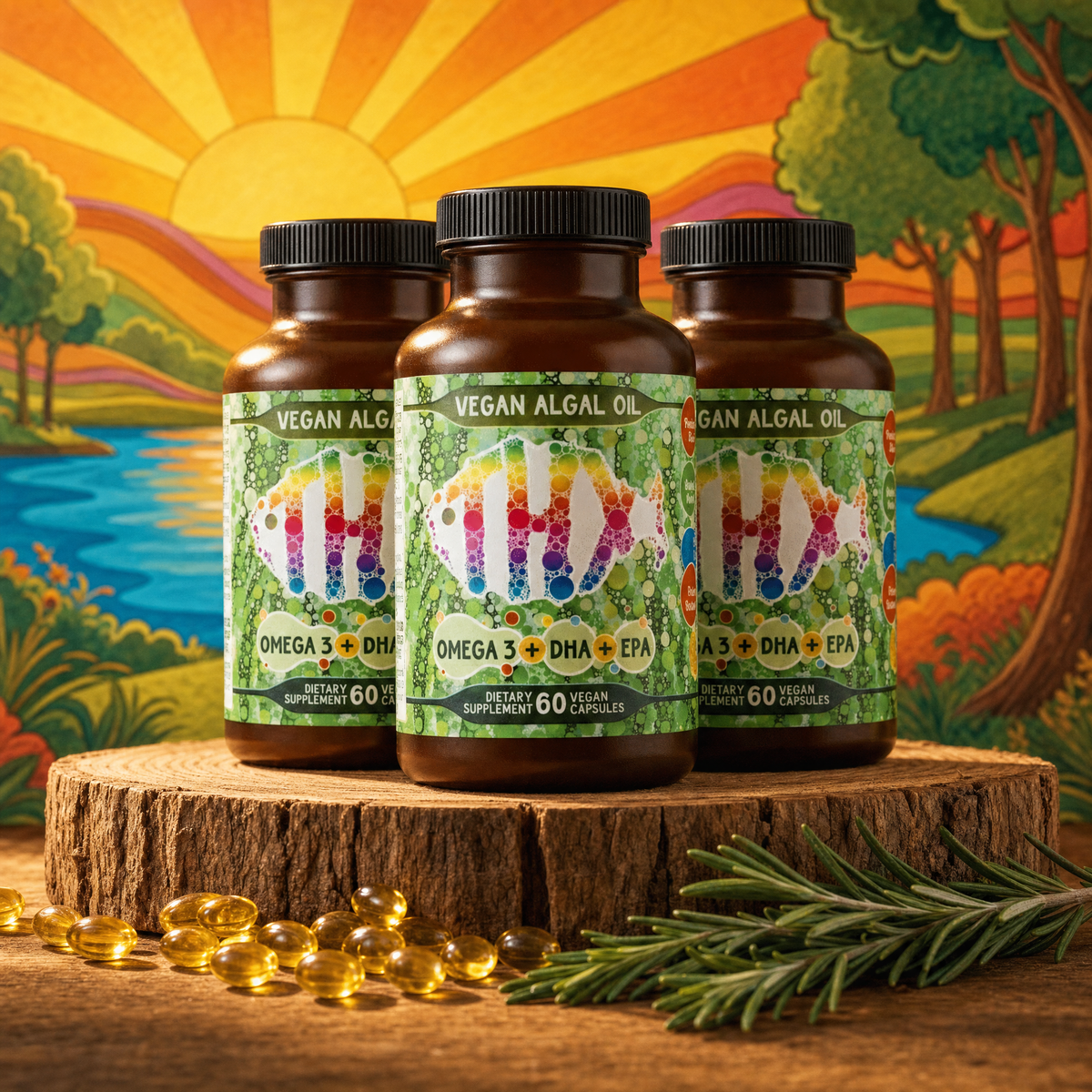 Vegan Omega-3 3-Pack - Buy 2 Get 1 Free