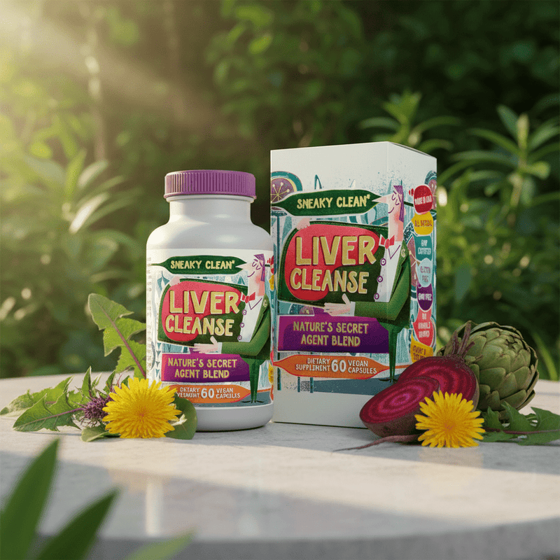 Liver Cleanse - Nature's Secret Agent Blend with Milk Thistle - Hippie Farms