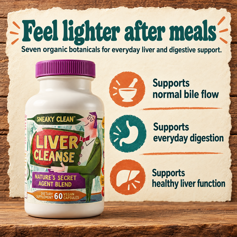 Liver Cleanse & Reset: liver, bile flow and digestive support