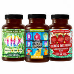 Lumberjack Bundle: the bundle's Hippie Farms supplement bottles side by side