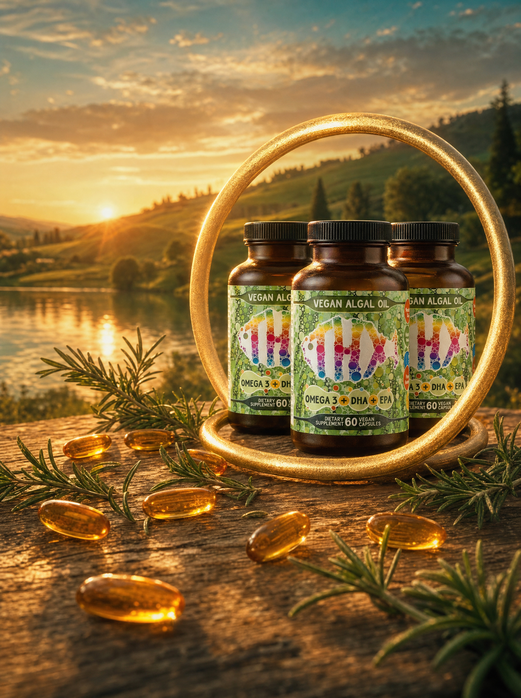 Hippie Farms Vegan Omega-3 hero banner