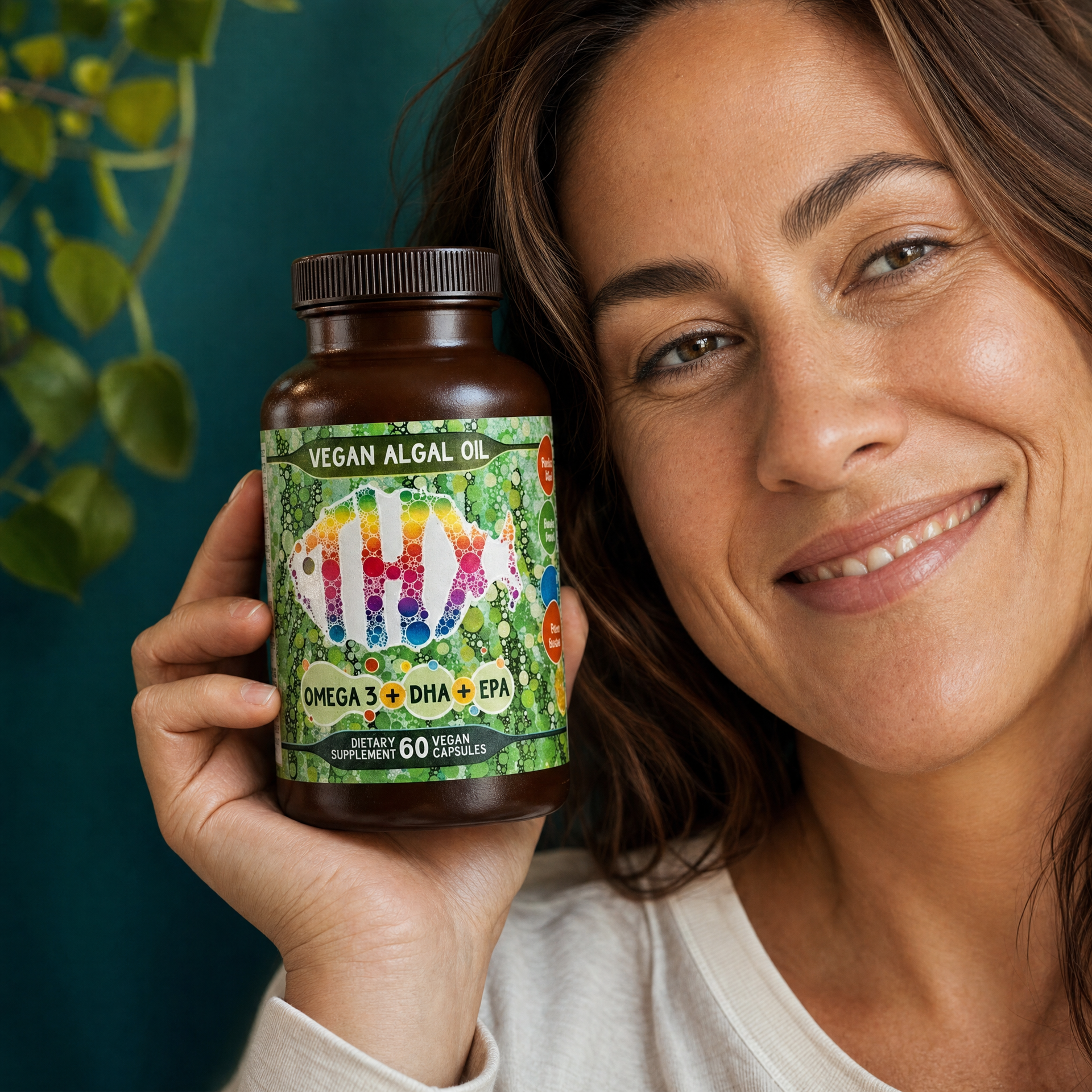 Hippie Farms Vegan Omega-3 hero circle