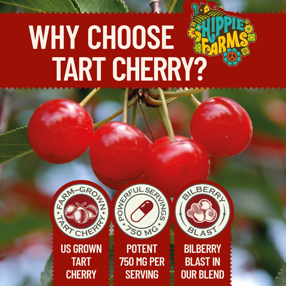 Orchard Tart Cherry - Lumberjack Strength Blend - Grown In USA Cherries - Hippie Farms