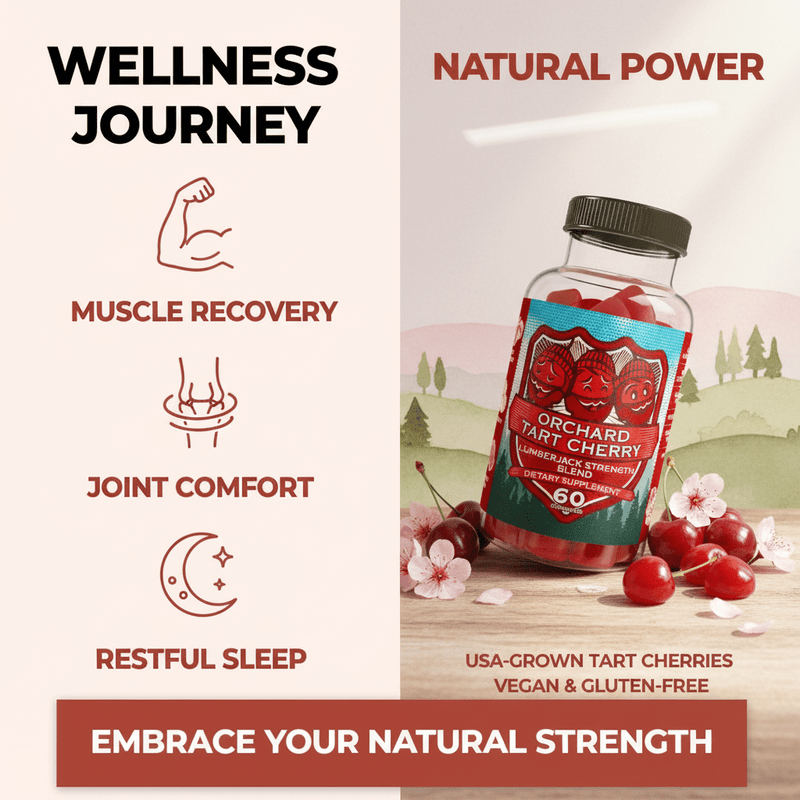 Orchard Tart Cherry - Lumberjack Strength Blend - USA Cherries - Hippie Farms