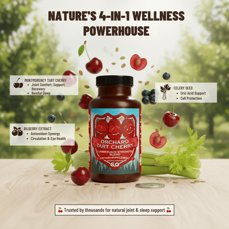 Orchard Tart Cherry - Lumberjack Strength Blend - USA Cherries - Hippie Farms