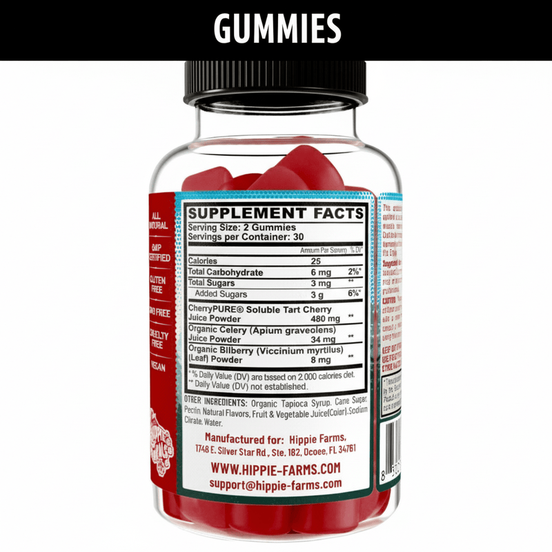 Orchard Tart Cherry - Lumberjack Strength Blend - USA Cherries - Hippie Farms