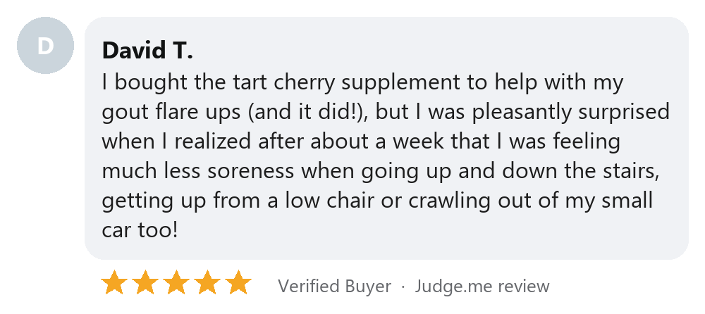 Judge.me review by David T.