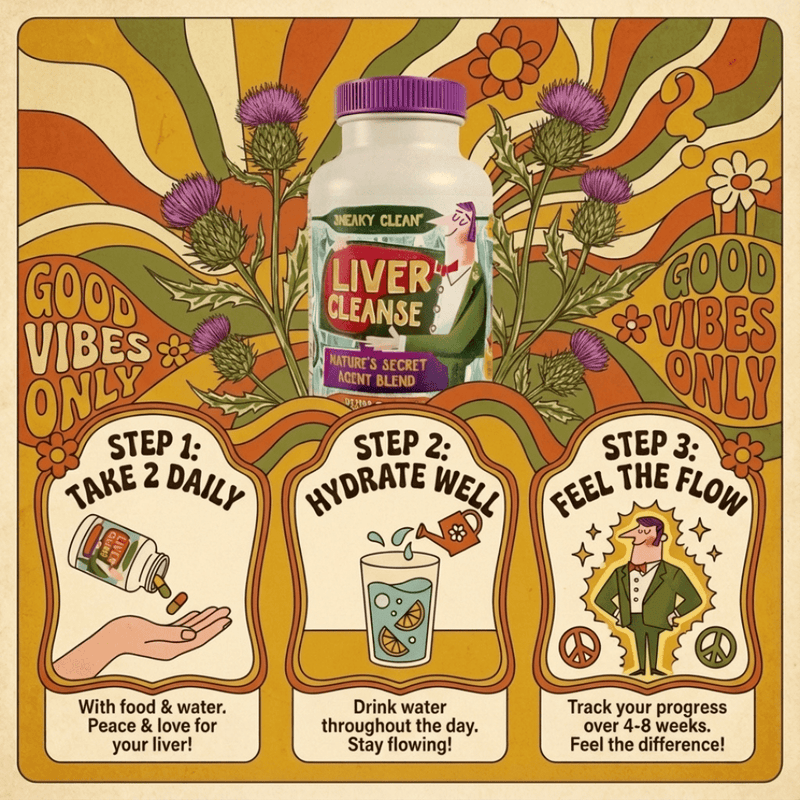 Premium Liver Cleanse & Reset - Liver Detox, Bile Stimulation, Enzyme Support (AST/ALT) - Hippie Farms