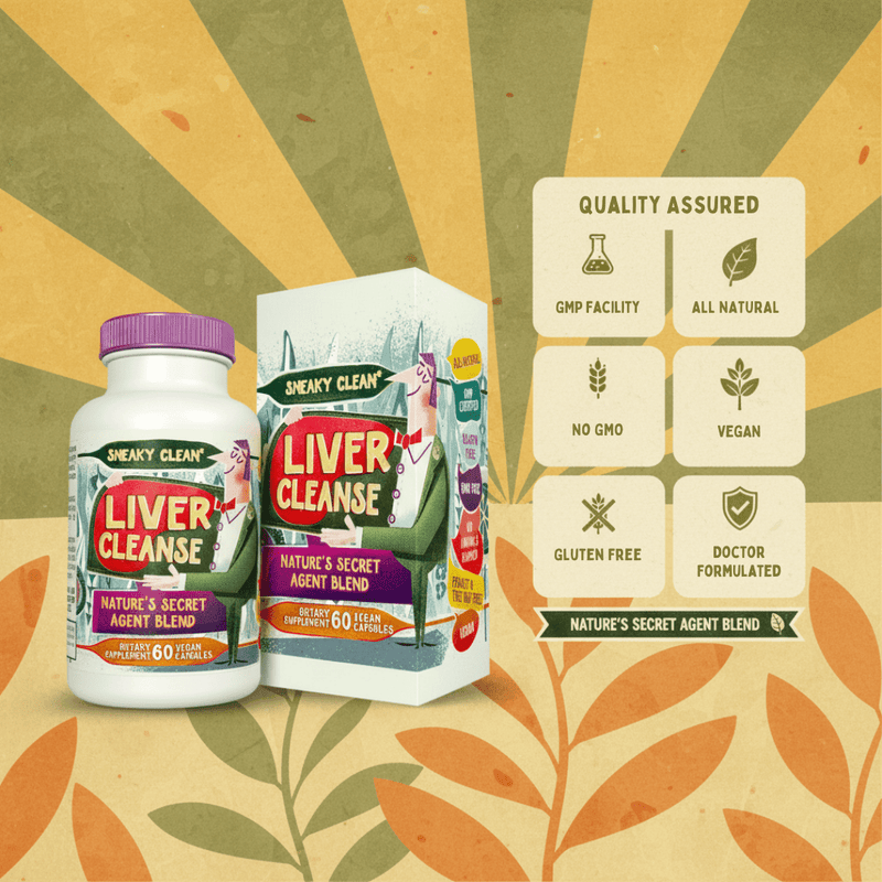 Sneaky Clean Liver Cleanse - Nature's Secret Agent Blend - Hippie Farms