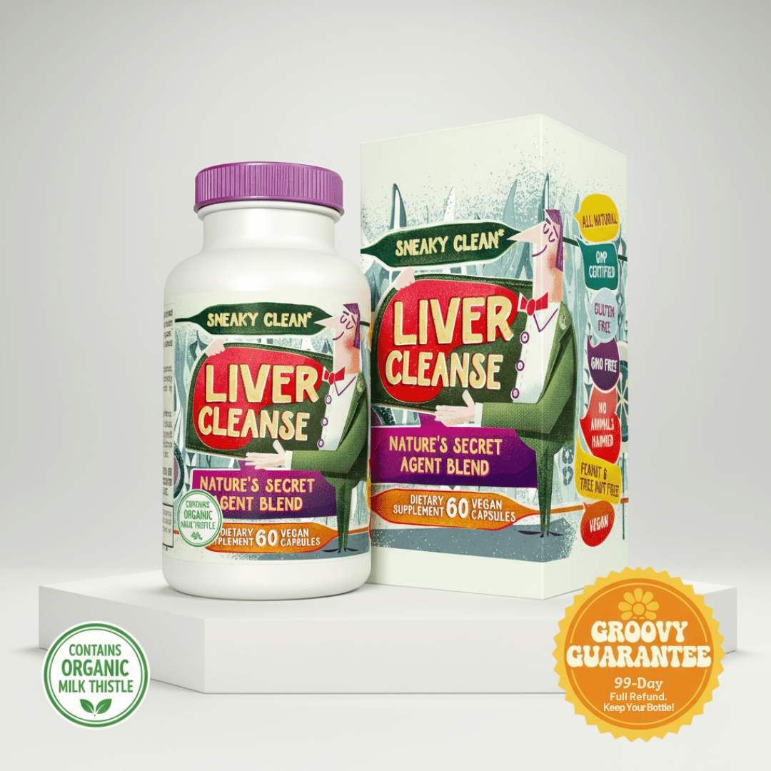 Sneaky Clean Liver Cleanse - Nature's Secret Agent Blend - Hippie Farms