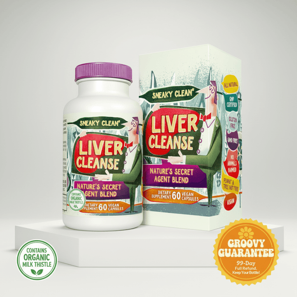 Sneaky Clean Liver Cleanse - Nature's Secret Agent Blend - Hippie Farms