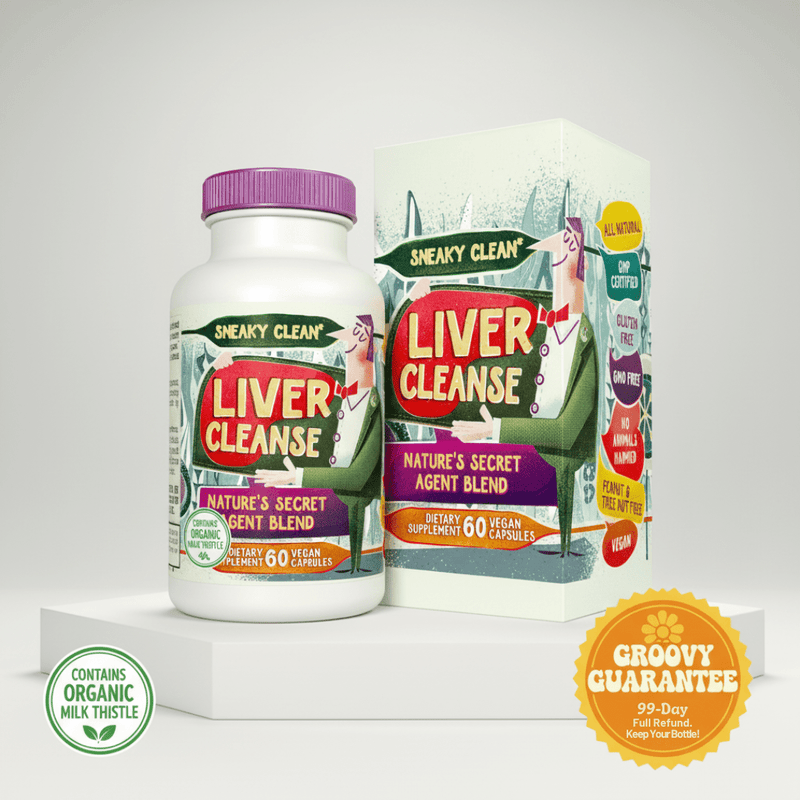 Sneaky Clean Liver Cleanse - Nature's Secret Agent Blend - Hippie Farms