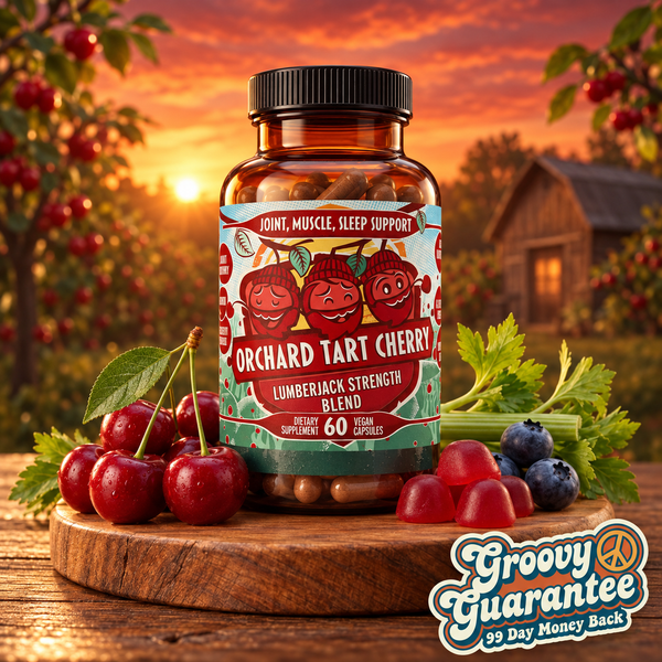Tart Cherry supplement with the Groovy Guarantee