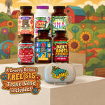 Total Body Wellness Bundle: Hippie Farms supplement bottles with the free travel pill case