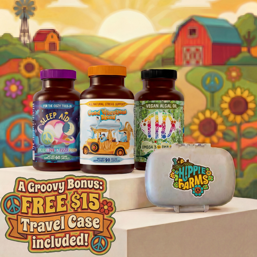 Total Calm and Sleep Stack - Hippie Farms