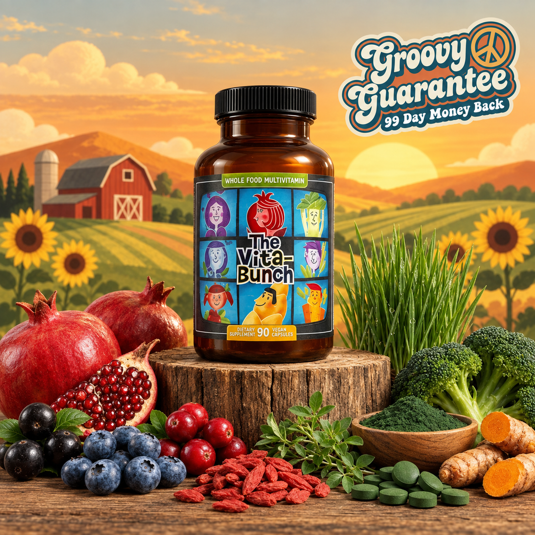 Vita Bunch supplement with the Groovy Guarantee