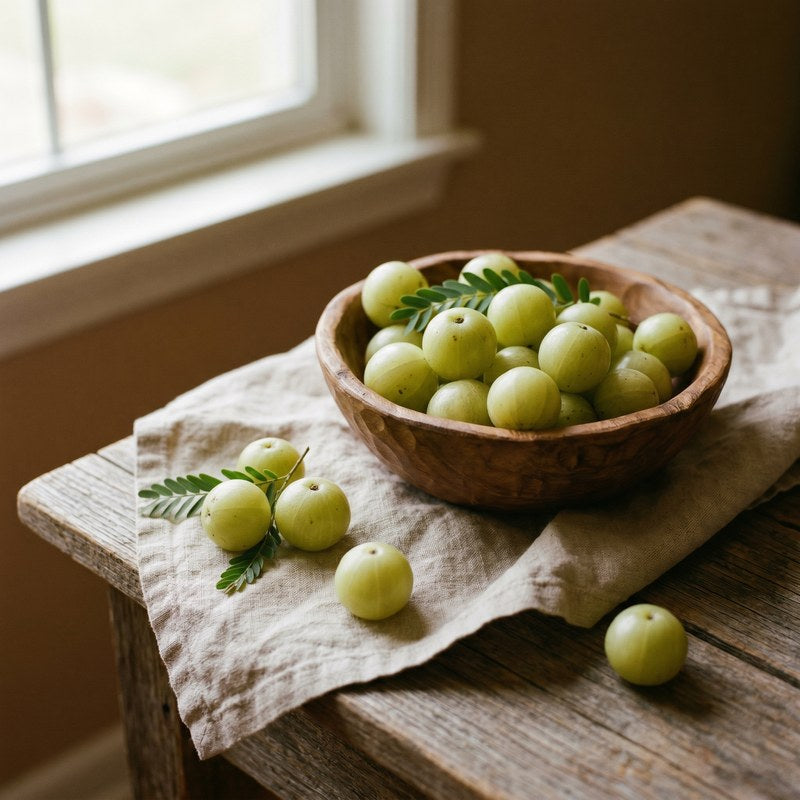 Amla berries for whole-food vitamin C