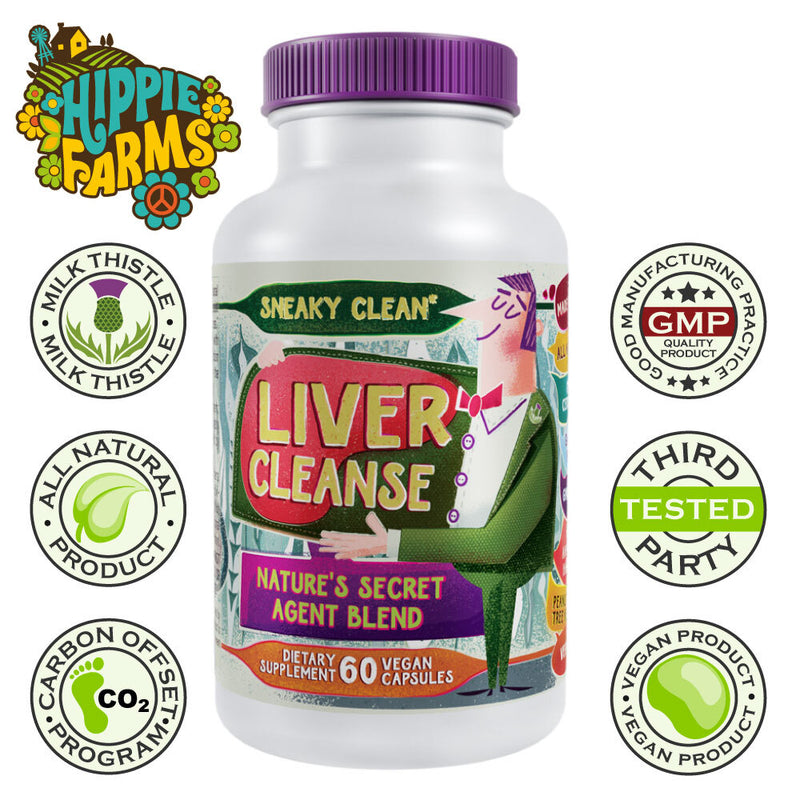 Sneaky Clean Liver Cleanse - Nature's Secret Agent Blend