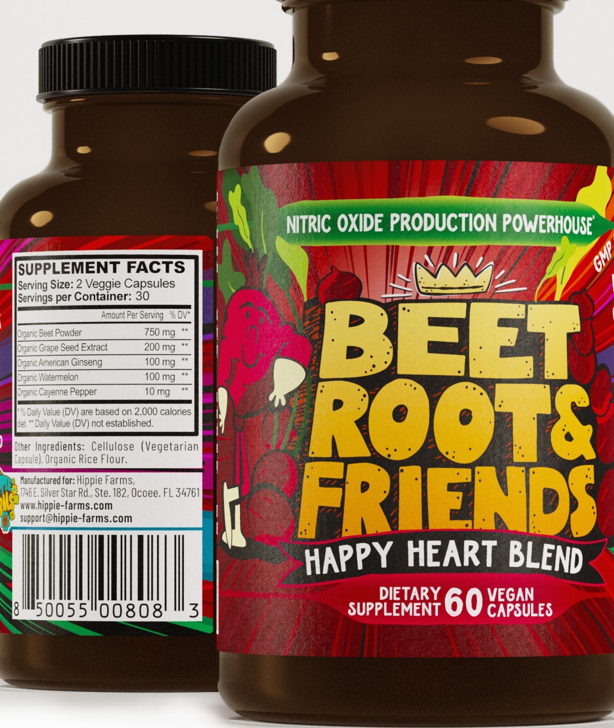Beet Root & Friends - Happy Heart Blend - Hippie Farms