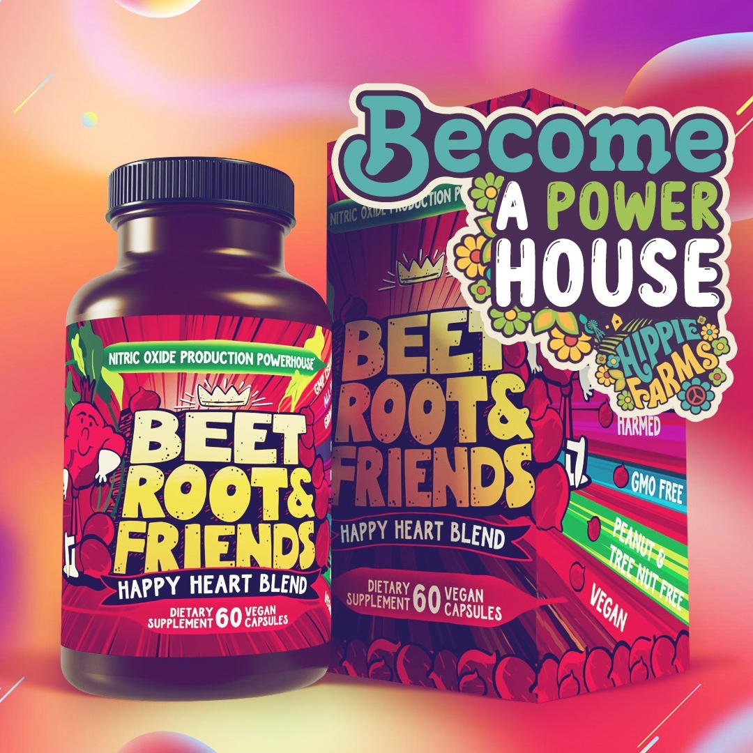 Beet Root & Friends - Happy Heart Blend - Hippie Farms