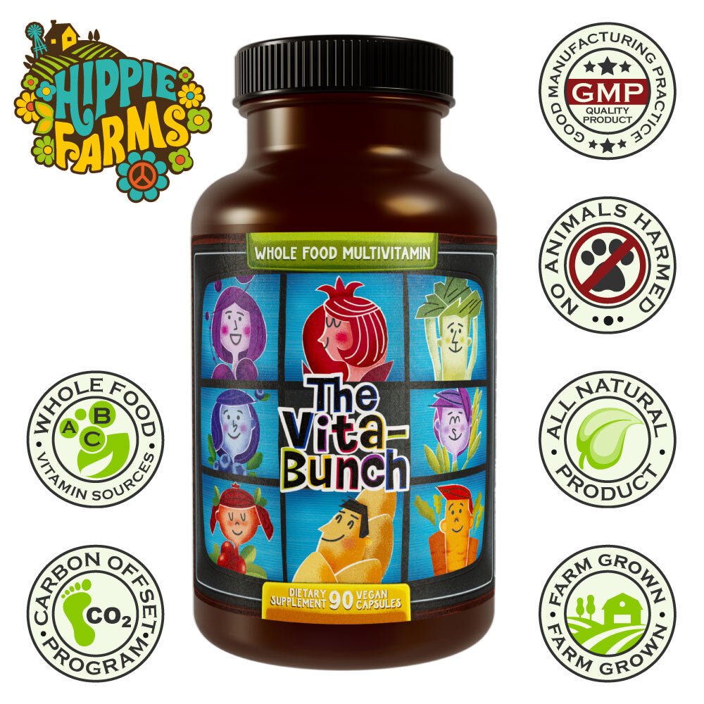 The Vita-Bunch Whole Food Multi-Vitamin - Hippie Farms