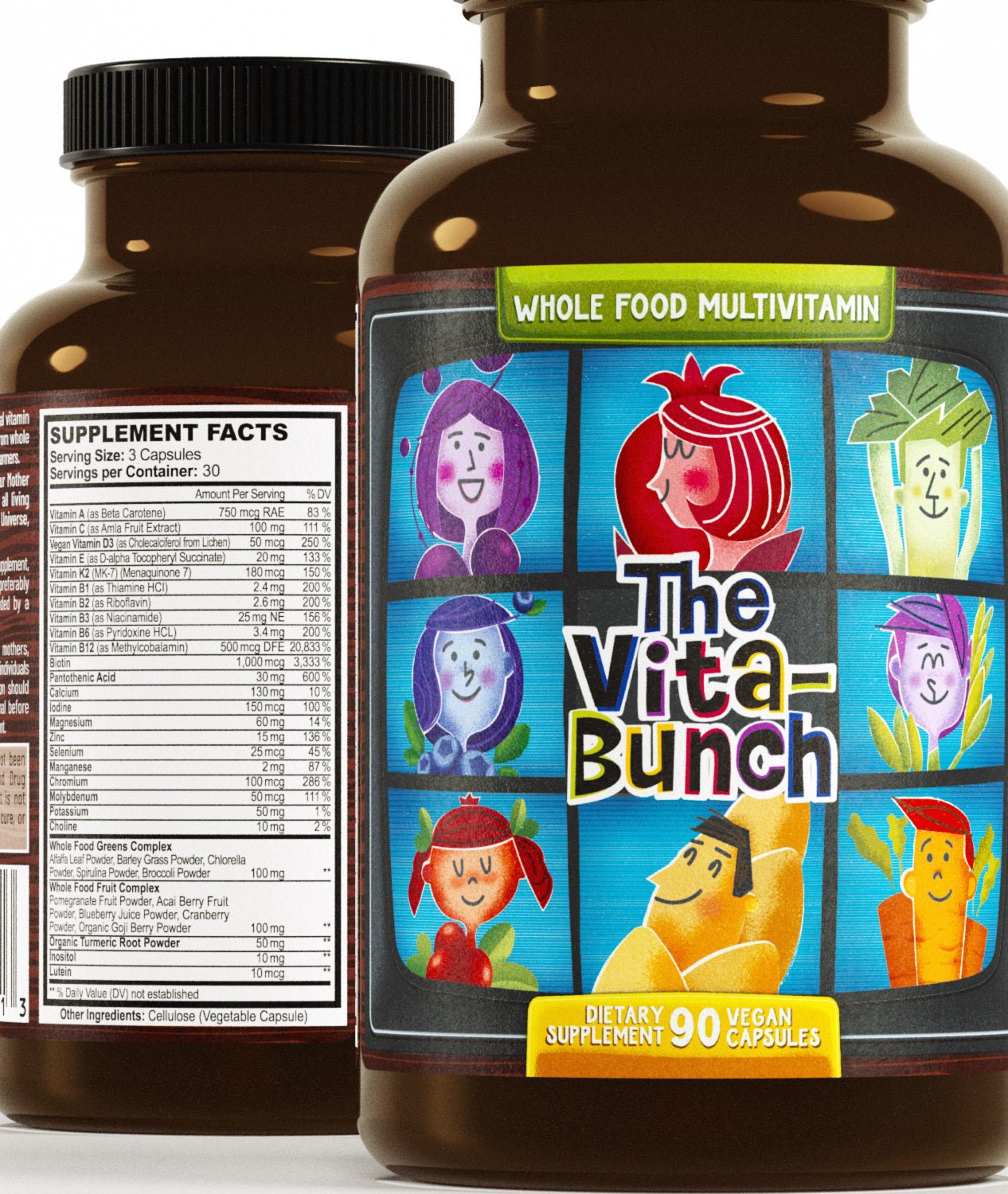 The Vita-Bunch Whole Food Multi-Vitamin - Hippie Farms